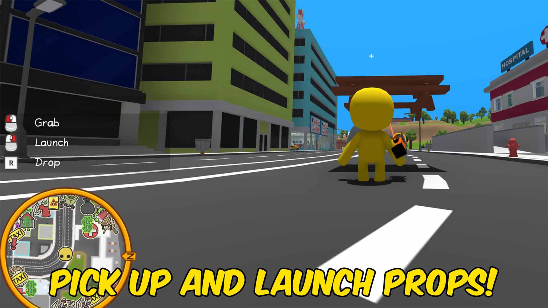 Wobbly Life — Gravity Gun (screenshot 2)